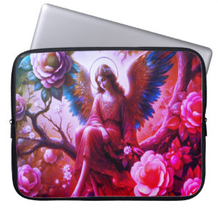 Angel Sitting in the Tree Electronics Bag