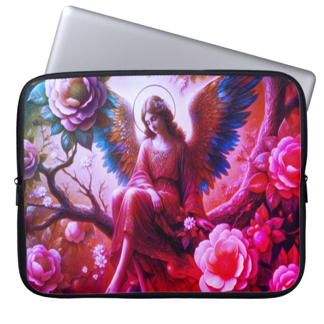 Angel Sitting in the Tree Electronics Bag (Front)