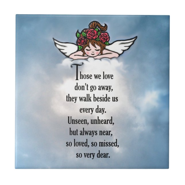 Angel "So Loved" Tile (Front)