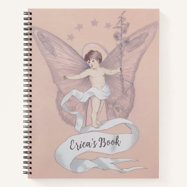 Angel Spiral Notebook (Front)