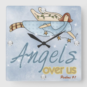 Angel Square Wall Clock