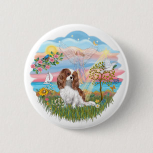 Angel Star - Blenheim Cavalier 6 Cm Round Badge