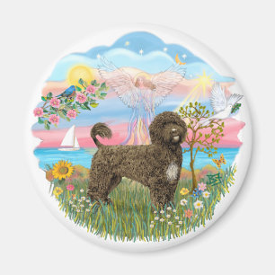 Angel Star - Brown Portie 2 Magnet