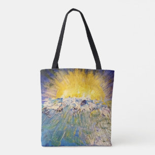 Angel Sunset Tote Bag
