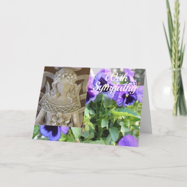 Angel Sympathy Card (Front)