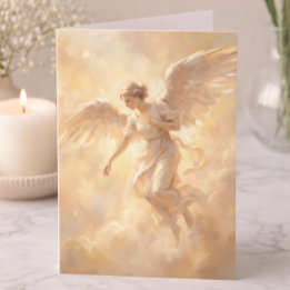 Angel Sympathy Condolence Thinking Of You Card