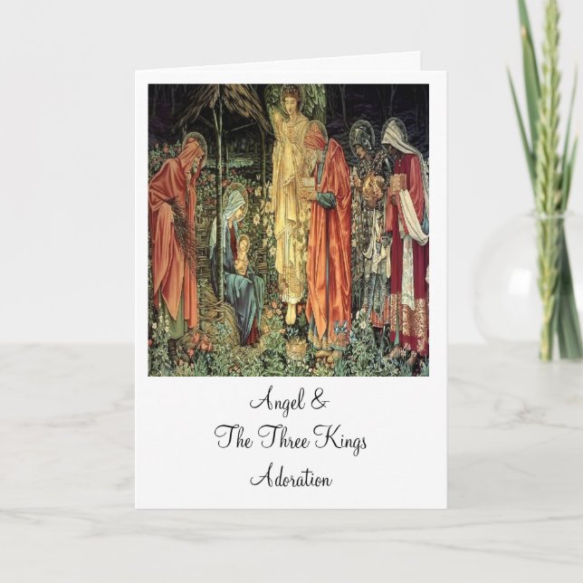 Angel & The Three Kings Card (Front)
