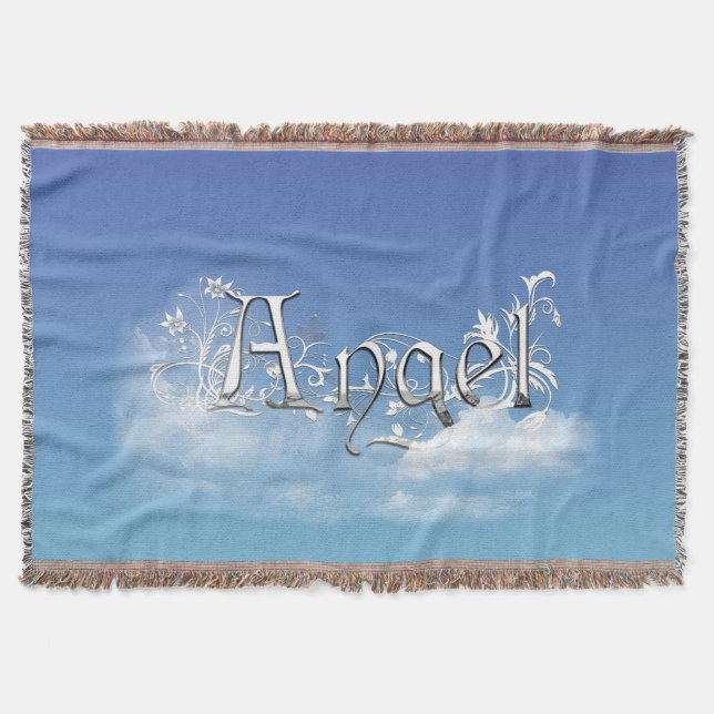 Angel Throw Blanket (Front)