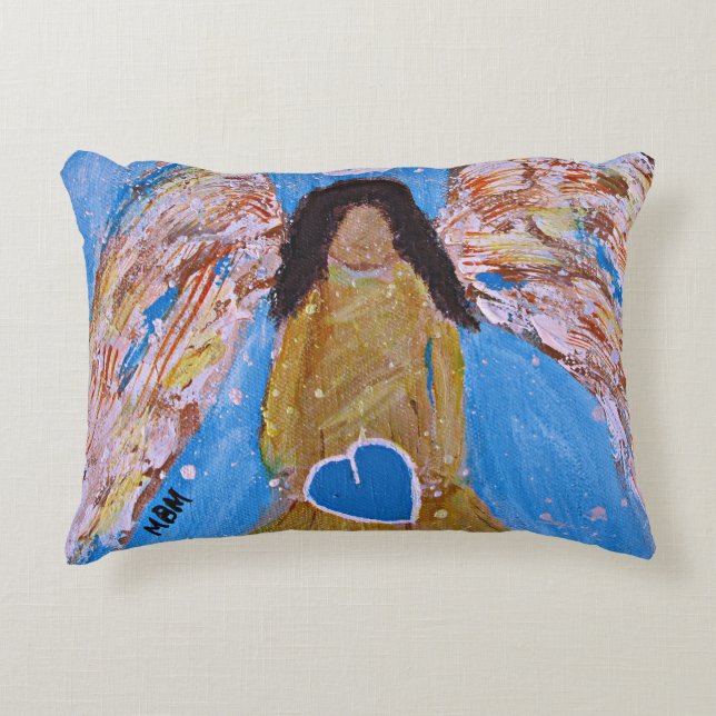 Angel throw pillow (Front)