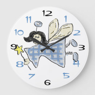Angel Time Large Clock
