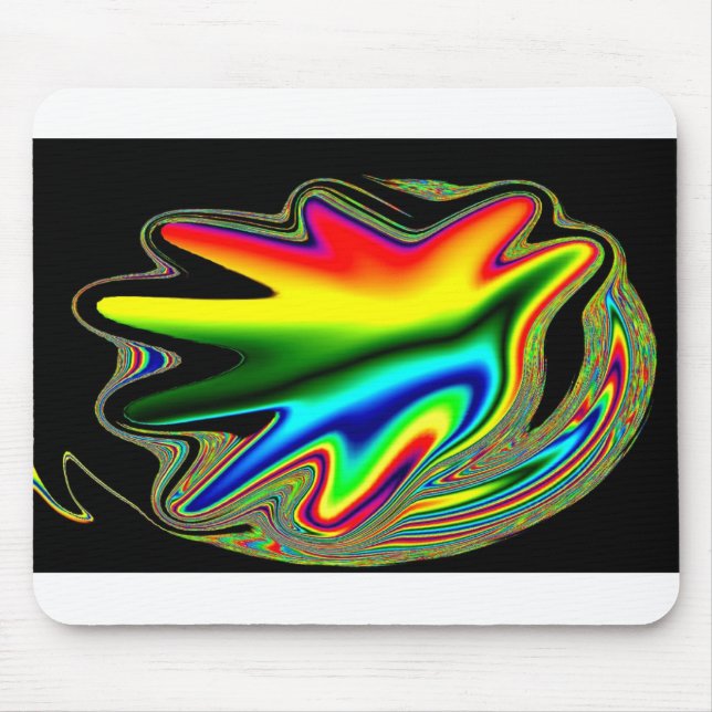 Angel trail art mouse pad (Front)