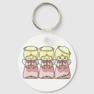 Angel Trio Key Ring