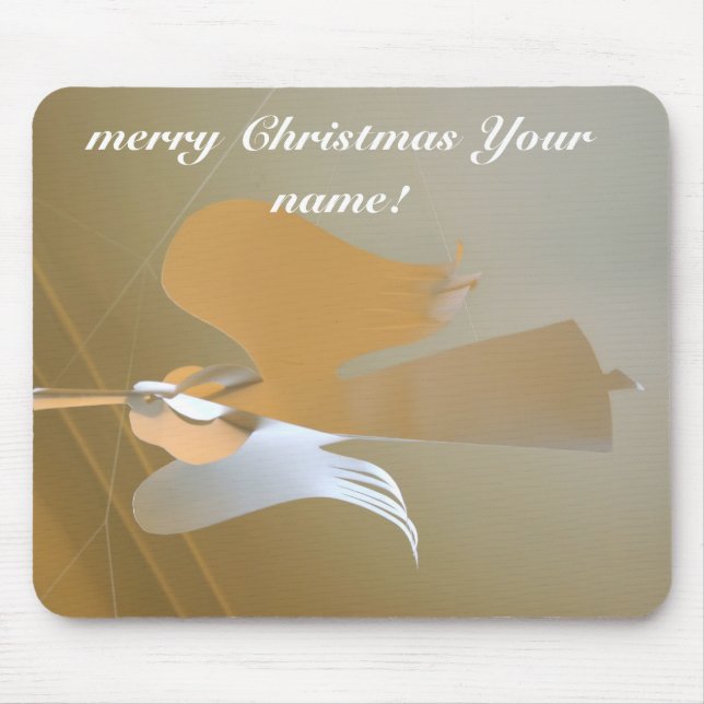 Angel trumpets mouse pad (Front)