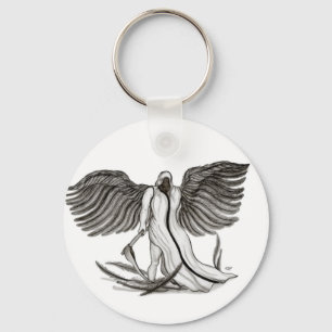 Angel Uriel Key Ring