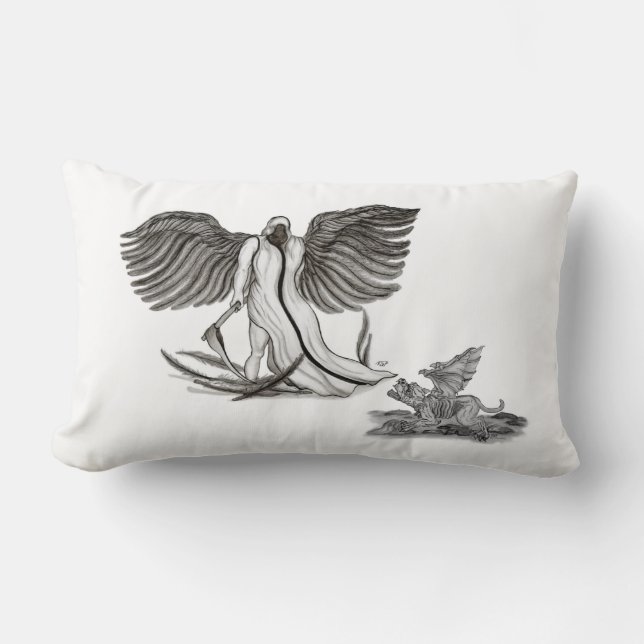 Angel Uriel Lumbar Cushion (Front)