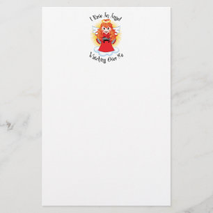 Angel Watching Over Me Maryland Stationery