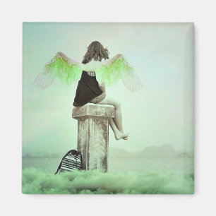 Angel Watching Over You Magnet