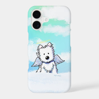 Angel Westie KiniArt iPhone Case
