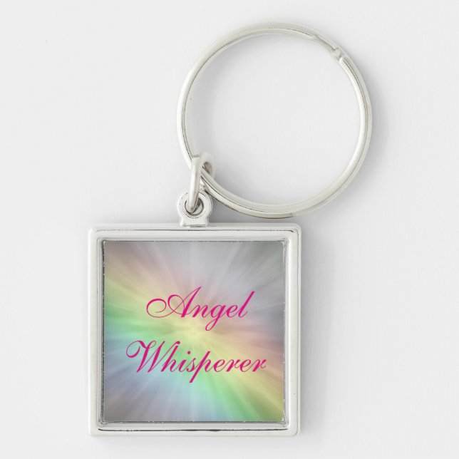 Angel Whisperer design Key Ring (Front)