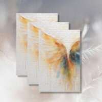 Angel Wing Elegant Ethereal Abstract Impressionism