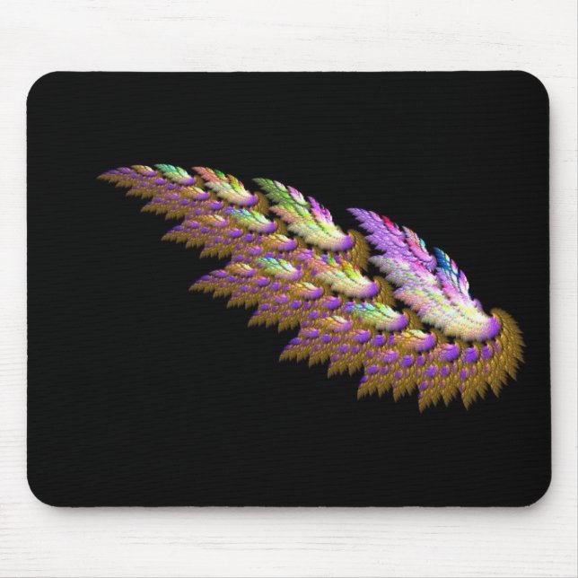 angel wing mousepad (Front)