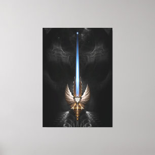 Angel Wing Sword Of Arkledious DGS Canvas Print
