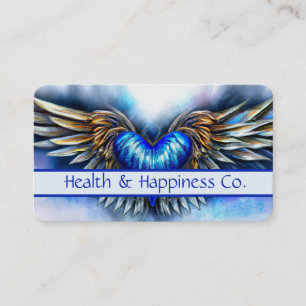 Angel Wings and Heart Business Card