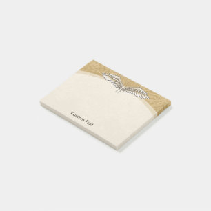 Angel Wings Beige Post-it Notes