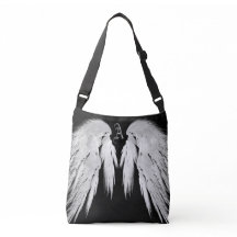 ANGEL WINGS Black Custom Monogram