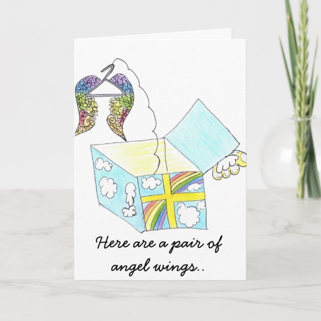 Angel Wings Card (Front)