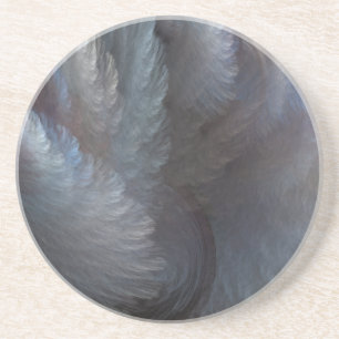 Angel Wings Close Up Coaster