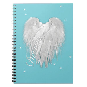 ANGEL WINGS 'Dream' Magic Heart Notebook