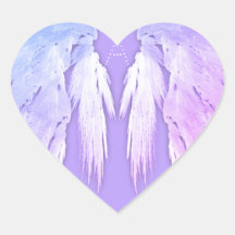 ANGEL WINGS Fairy Purple Monogram
