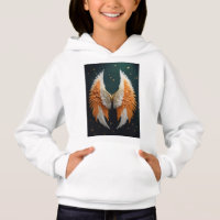 Angel Wings Hoodie for Girls Spiritual Aesthetic