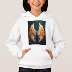 Angel Wings Hoodie for Girls Spiritual Aesthetic
