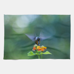 Angel Wings Humming Tea Towel