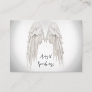 Angel Wings Light, Spiritual, Reiki, business card