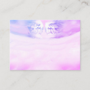 Angel Wings Light, Spiritual, Reiki, business card