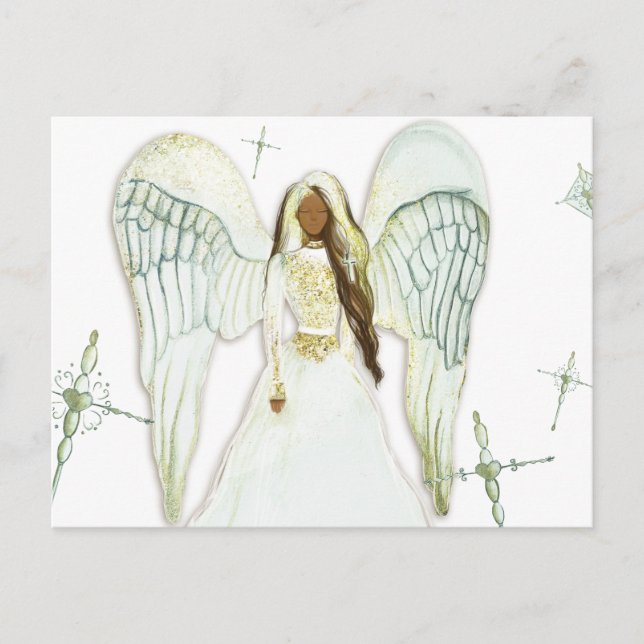 Angel Wings Postcard (Front)