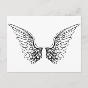 Angel Wings Postcard