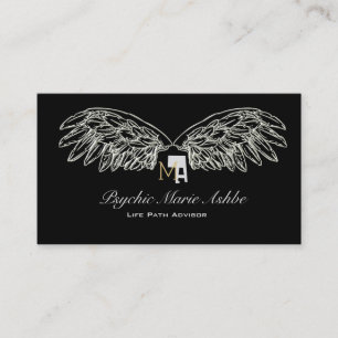 Angel Wings Psychic Medium Business Cards