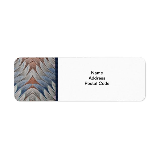 Angel Wings Return Address Label (Front)