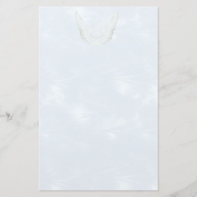 Angel Wings Stationery (Front)