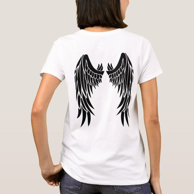 Angel wings t-shirt (Back)
