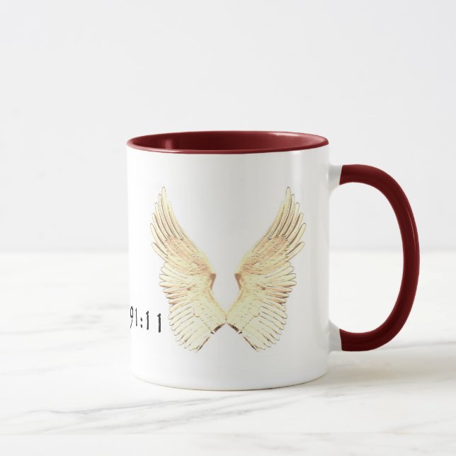 angel-wings-white-plain mug (Right)