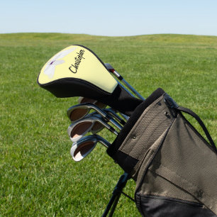 Angel Wings With Cross Design Golf Head Cover