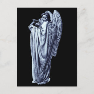 Angel With Lyre Postcard