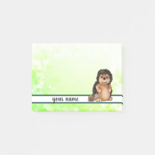 Angel with snail, personalized post-it notes