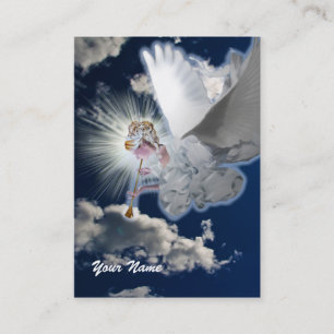 Angel with Trumpet Business Profile card