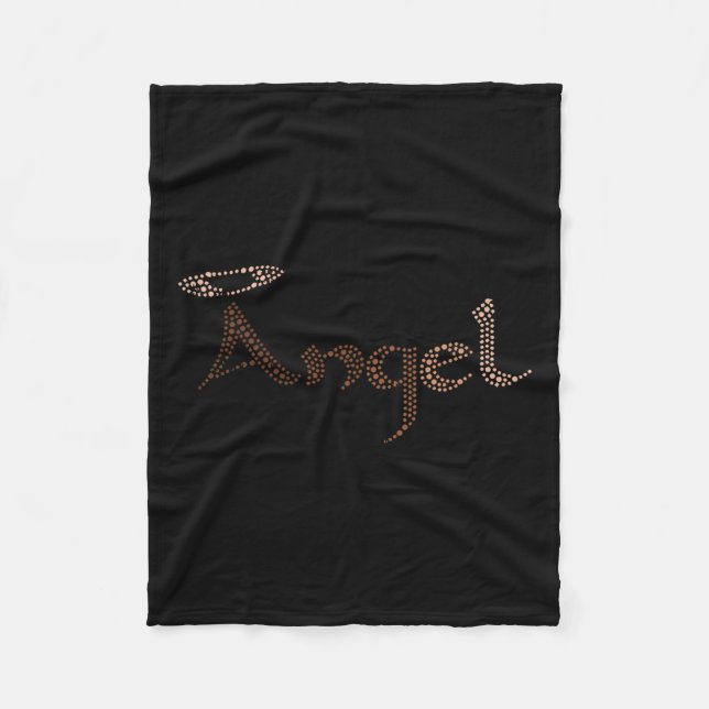 Angel Women Black History Month Colour Men African Fleece Blanket (Front)